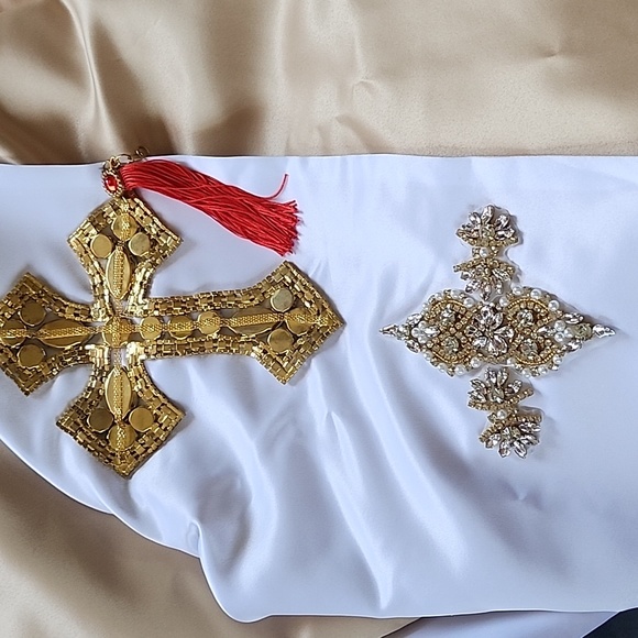 Met Gala Chadwick Boseman Inspired Men Suit White and Gold - Picture 12 of 16